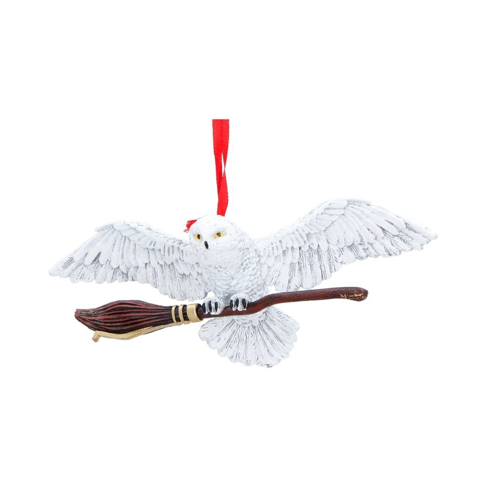 Nemesis Now Harry Potter - Hedwig in Flight Hanging Ornament Christmas bauble - Multicolours